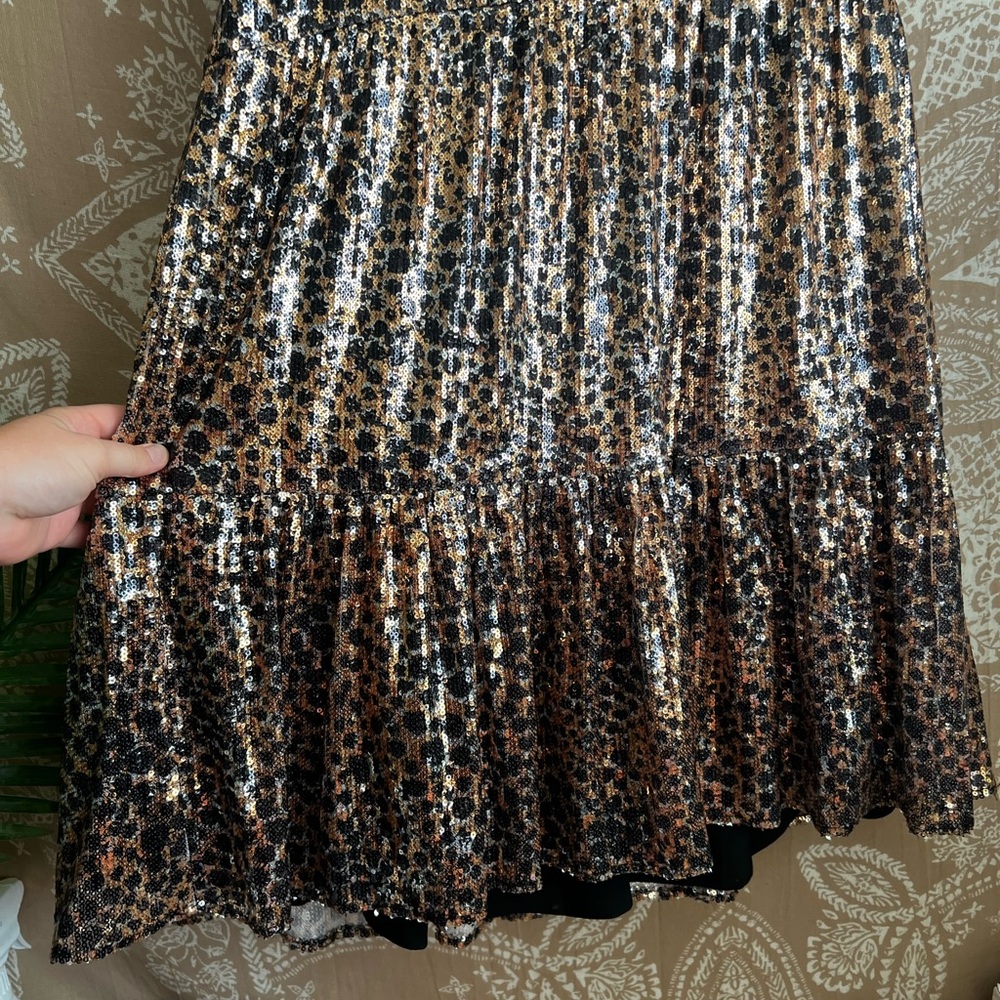 Anthropologie Joella Sequined Mini Dress - Picture 6 of 8